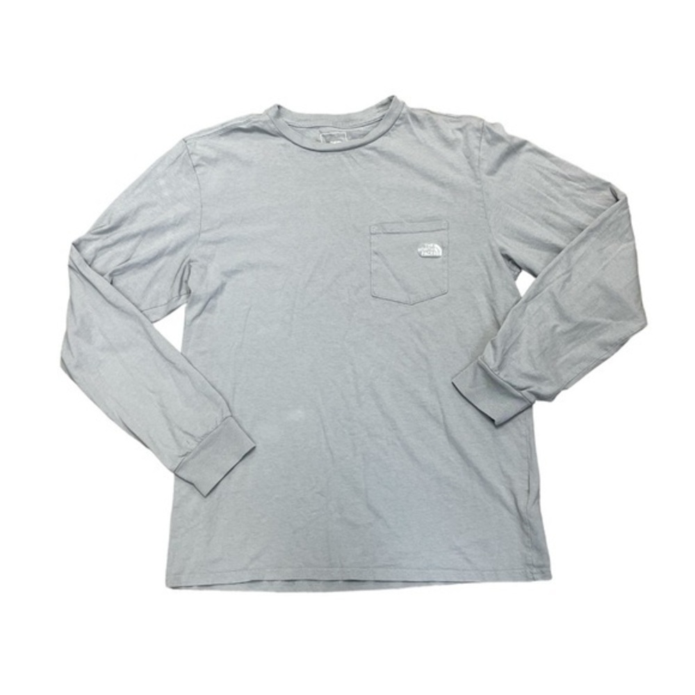 The North Face Mens Gray Long Sleeve Tee